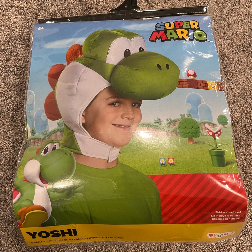 Kids Yoshi Head costume